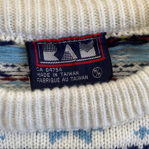 VTG - Knit sweater winter pattern - Picture 4 of 4